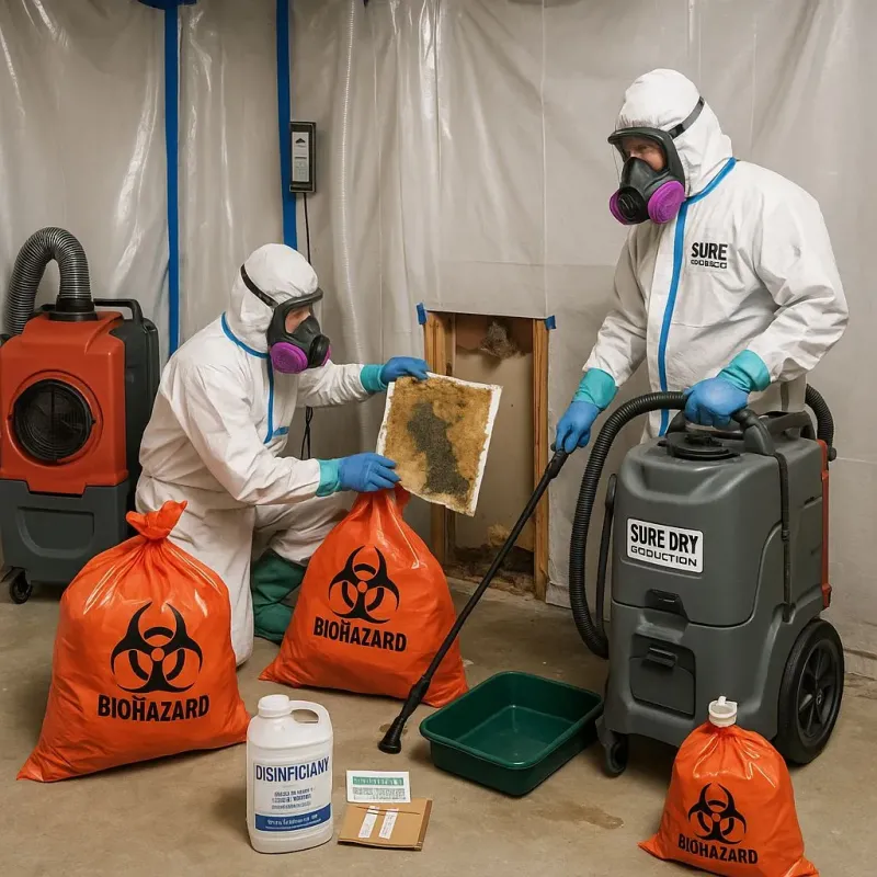 Contaminated Water Handling Protocols process in Gibson, AR