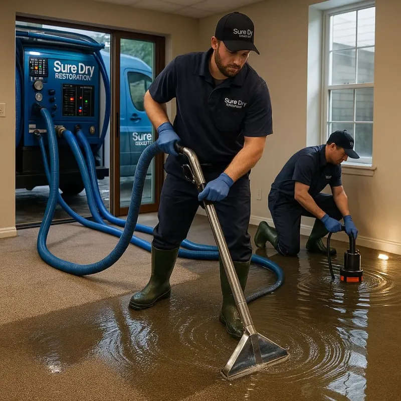 Water Extraction and Removal process in Gibson, AR